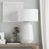 33.25"H Sherie Table Lamp with White Shade