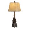 Set of 2    The Standing Pinecone Table Lamp