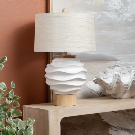 28.5"H Ceramic Table Lamp With Shade