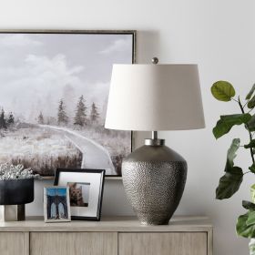 31.5"H Resin Table Lamp With Shade