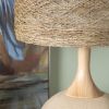 29.5"H Kenya Table Lamp w/Rattan Shade