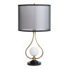 29.25"H Modern Table Lamp with Nightlight
