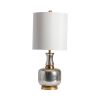 33.5"H Harper Table Lamp with White Shade