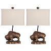 Set of 2  Home on the Range  Table Lamps