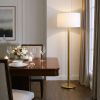 62.5" Gold Floor Lamp with Shade