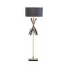 62.5"H Boat Oar Floor Lamp