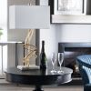 29.25"H Metal Table Lamp With Shade