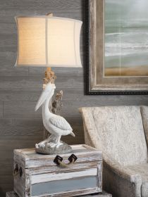 38.5"H Pelican Table Lamp
