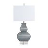 30"H Ceramic Table Lamp With Shade