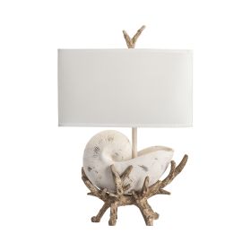 29"H Sleeping Shell Table Lamp