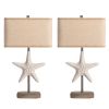 Set of 2   Starfish Table Lamp