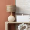 29.5"H Kenya Table Lamp w/Rattan Shade