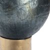 32" Glass Lamp with Aluminum Base