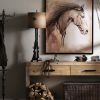 Set of 2 37.5" Shot Table Lamps