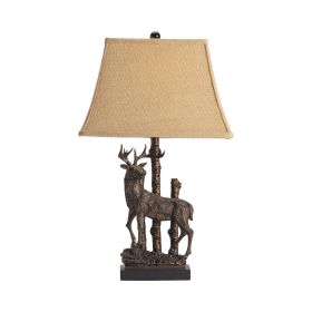 26.5" Deer Table Lamp