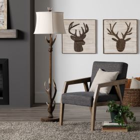 66.5" Resin Floor Lamp