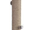 80" 3-Light Floor Lamp with Rattan Shades