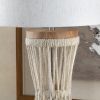 30.5"H Hemp Table Lamp With Shade