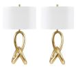 Set of 2  St. James Table Lamp in Gold