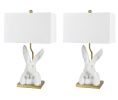 Set of 2    Bunny Love Table Lamp