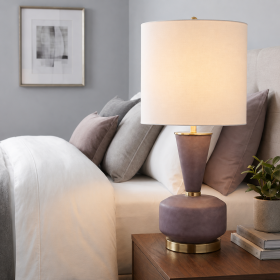 Purple Emmeline Table Lamp