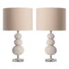 Set of 2  Sea Urchin Table Lamp