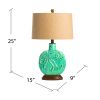 Set of 2   Deep Ocean Table Lamps