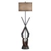 66" Double Barrel Floor Lamp