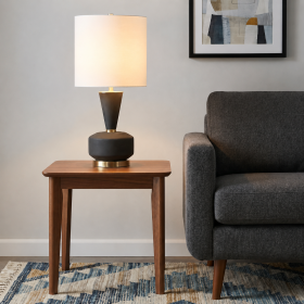 Black Emmeline Table Lamp