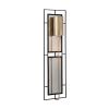 57.25"H METAL WALL SCONCE