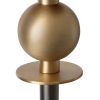 Set of 2 37.25"H Metal Buffet Lamp With Shade