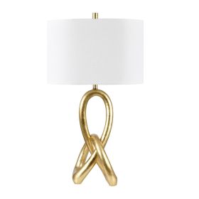 Set of 2 32"H Resin Table Lamp With Shade