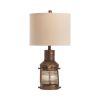 Copper Lantern Table Lamp