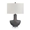 29"H Ceramic & Crystal Table Lamp With Shade