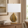 Set of 2  Chandon Swirl Table Lamp