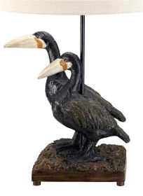 30.75"H Twin Beaks Table Lamp