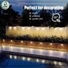Solar Deck Lights Outdoor 16 Pack, Solar Step Lights Waterproof Led Solar lights for Outdoor Stairs, Step , Fence, Yard, Patio