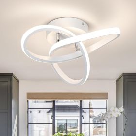 Modern Led Ceiling Light Fixture (Color: White)