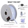 LED Neon Rope Lights with Remote Control 100-FT Color-Changing