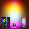 Smart RGB LED Corner Floor Lamp,172 LEDs Bright Standing Lamps for Living Room with APP and Remote