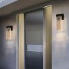 Outdoor Sensor LED Wall Sconce 2 Pack With Bubble Crystal